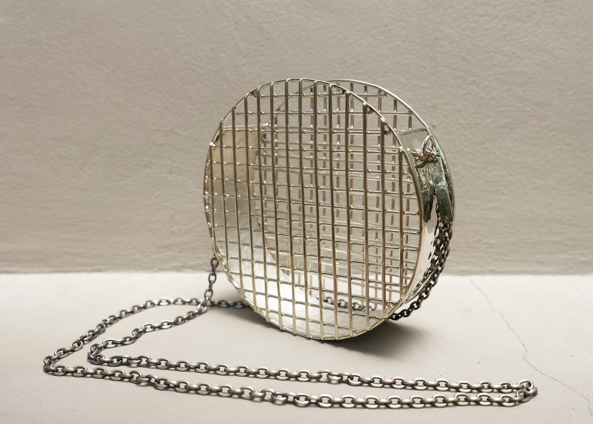 Circle Cage Bag