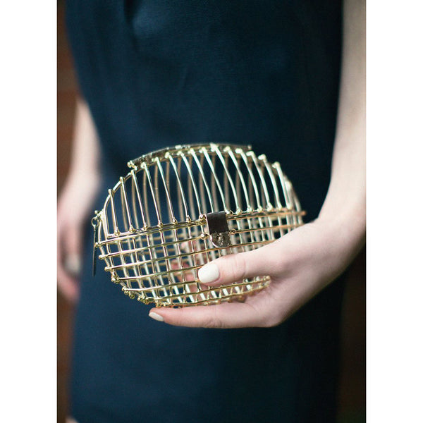 Oval Cage Clutch